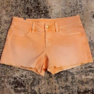 Lauren Conrad Peach Fringe Shorts